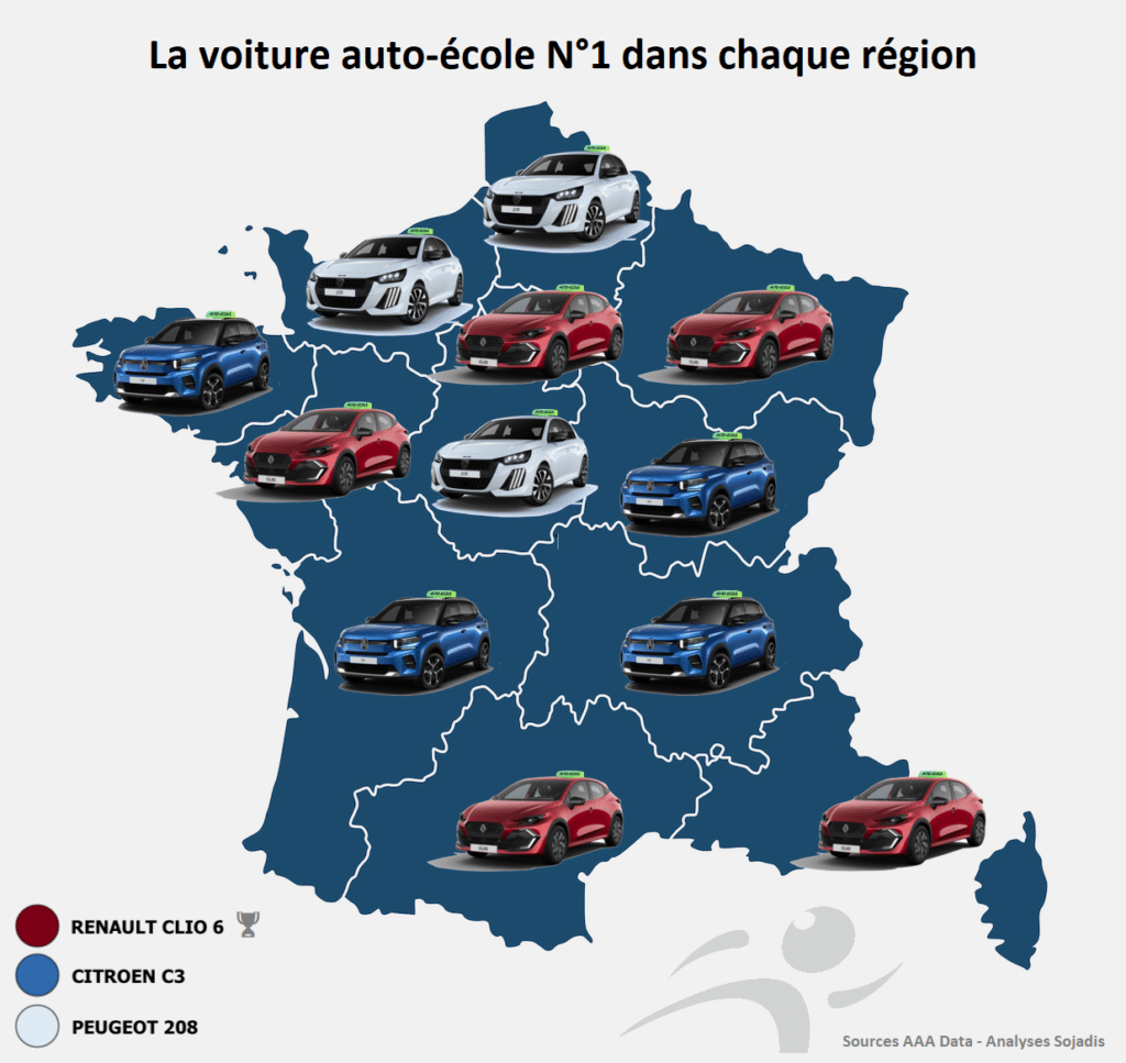 Baromètre Sojadis 2026 : les immatriculations des véhicules auto-école en France (T1 2026)