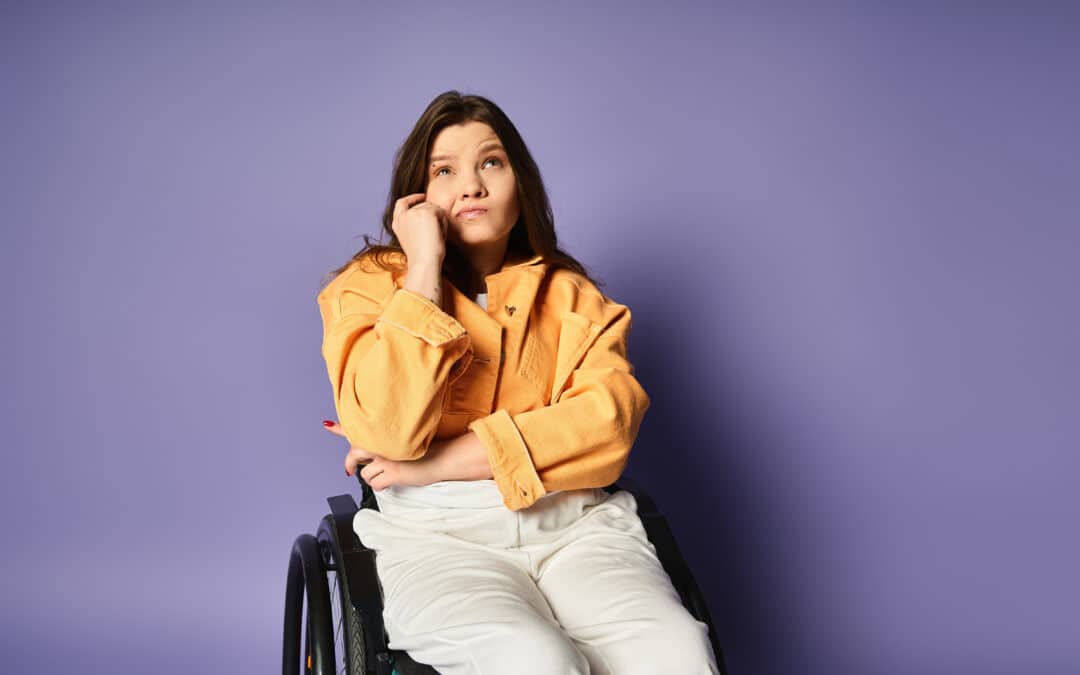 femme fauteuil roulant