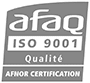 Logo Afaq ISO 9001
