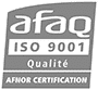 Logo Afaq ISO 9001