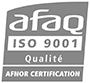 Logo Afaq ISO 9001