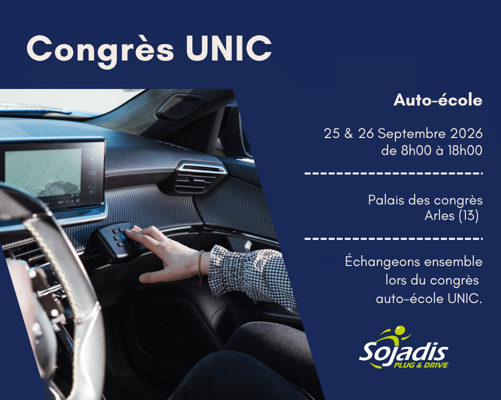 Bannière évènement congrès Unic auto-école