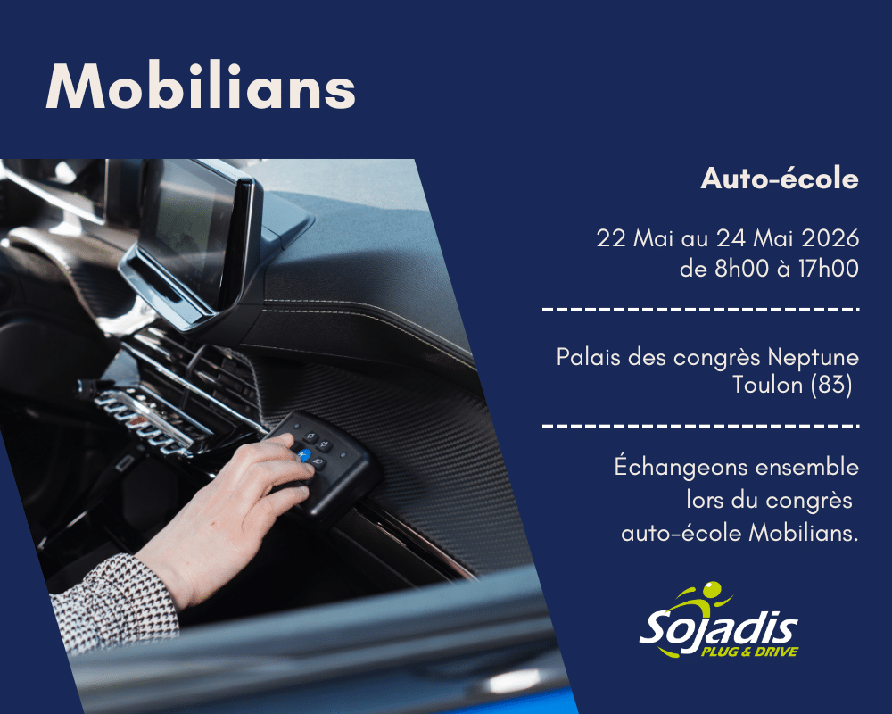 Bannière évènement mobilians auto-école