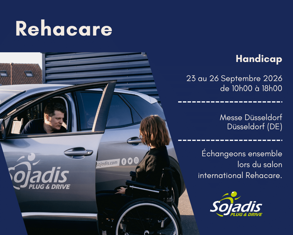 Bannière évènement Rehacare Düsseldorf handicap
