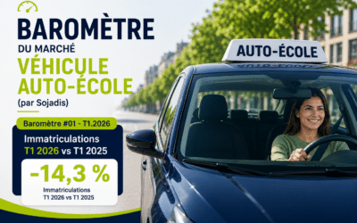 Immatriculations auto-école 2026 : les tendances du marché au premier trimestre