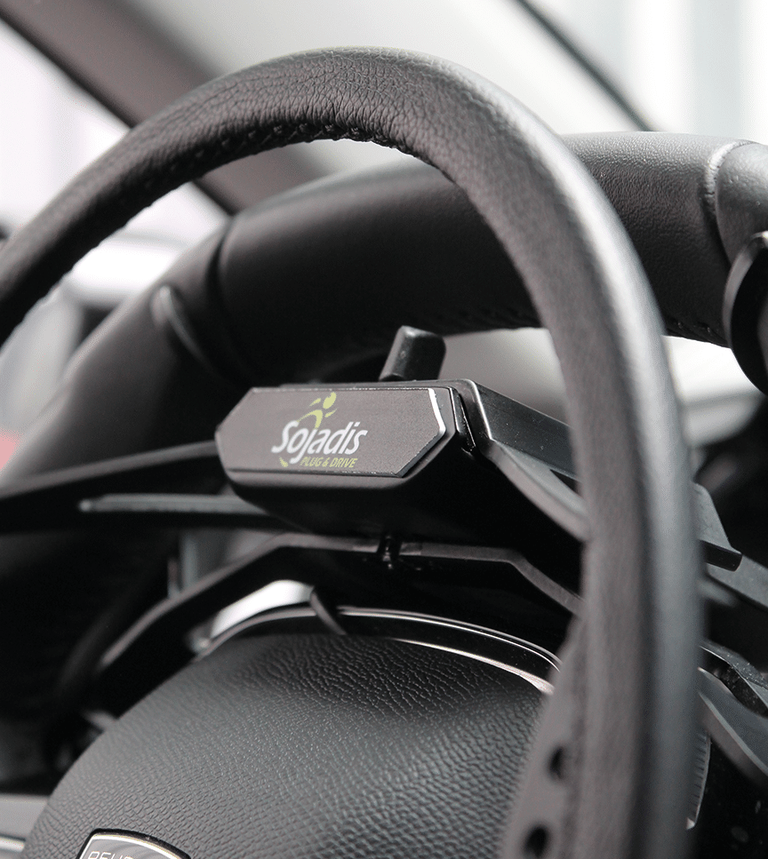 cercle accélérateur au volant