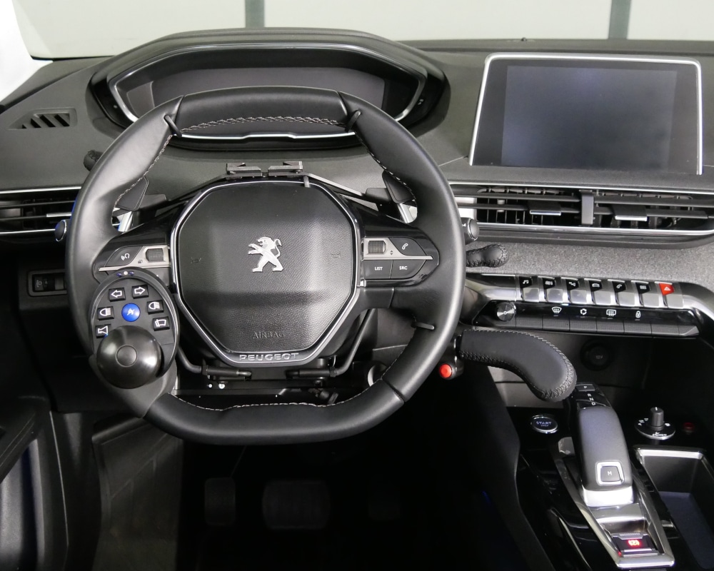 Multifunctional ball on the steering wheel