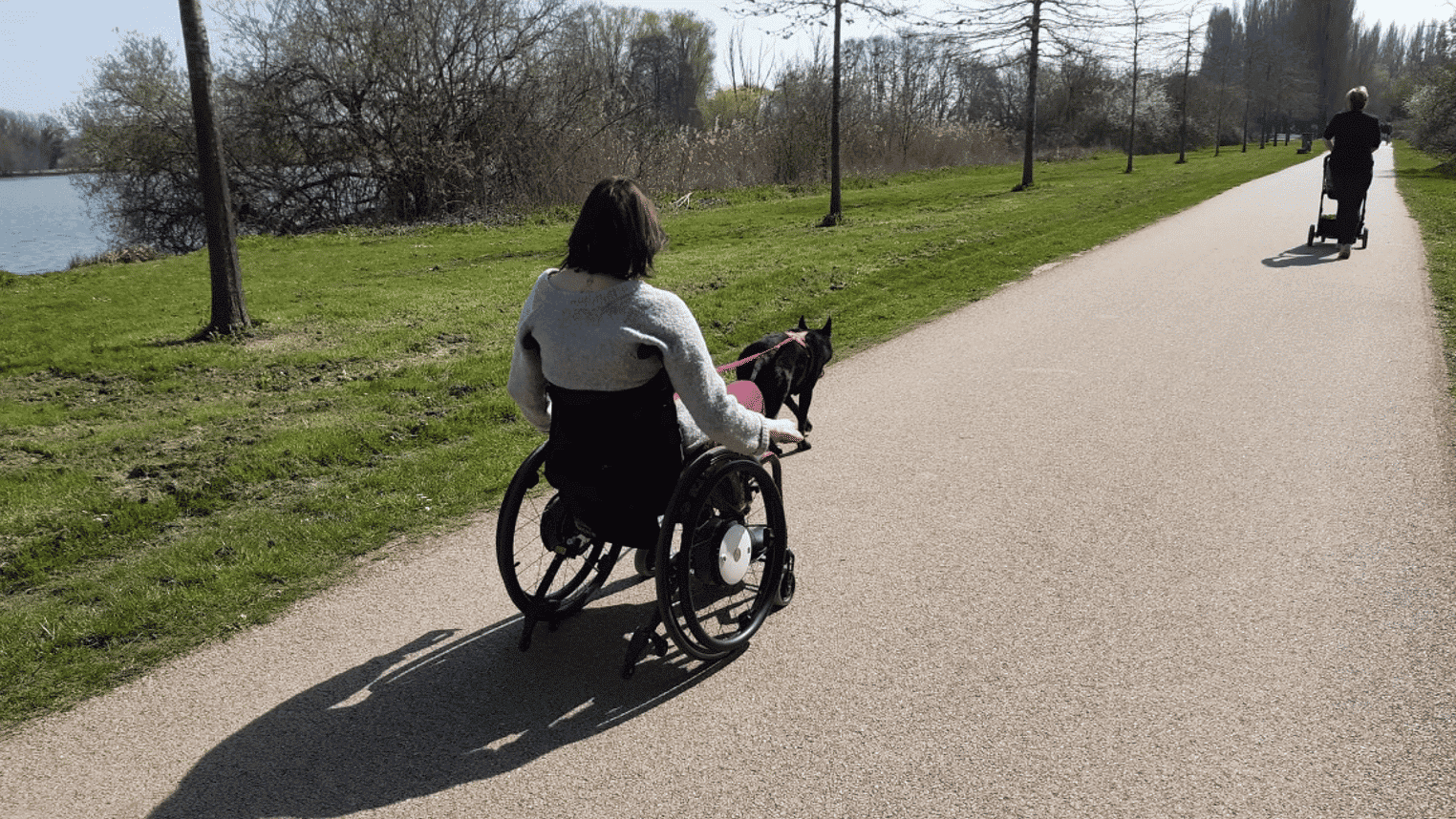 Daphnée handicap et chien