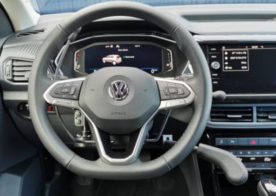 Installation de commandes au volant sur Volkswagen T-Cross