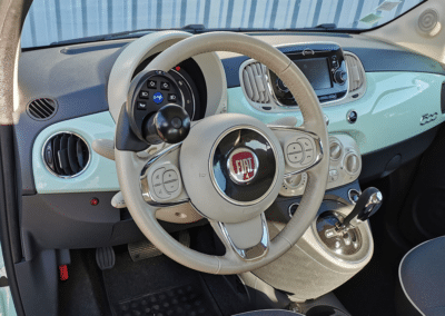 Adaptation conduite hémiplégie Fiat 500