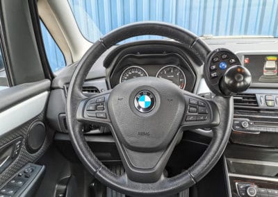 Aménagement d’une boule au volant sur BMW Série II Gran Tourer