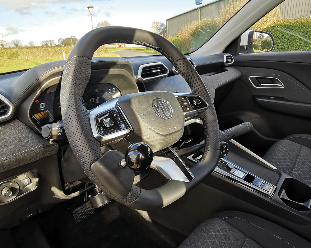 MG_boule au volant_accel bike MG avec boule au volant et poignée d'accélération