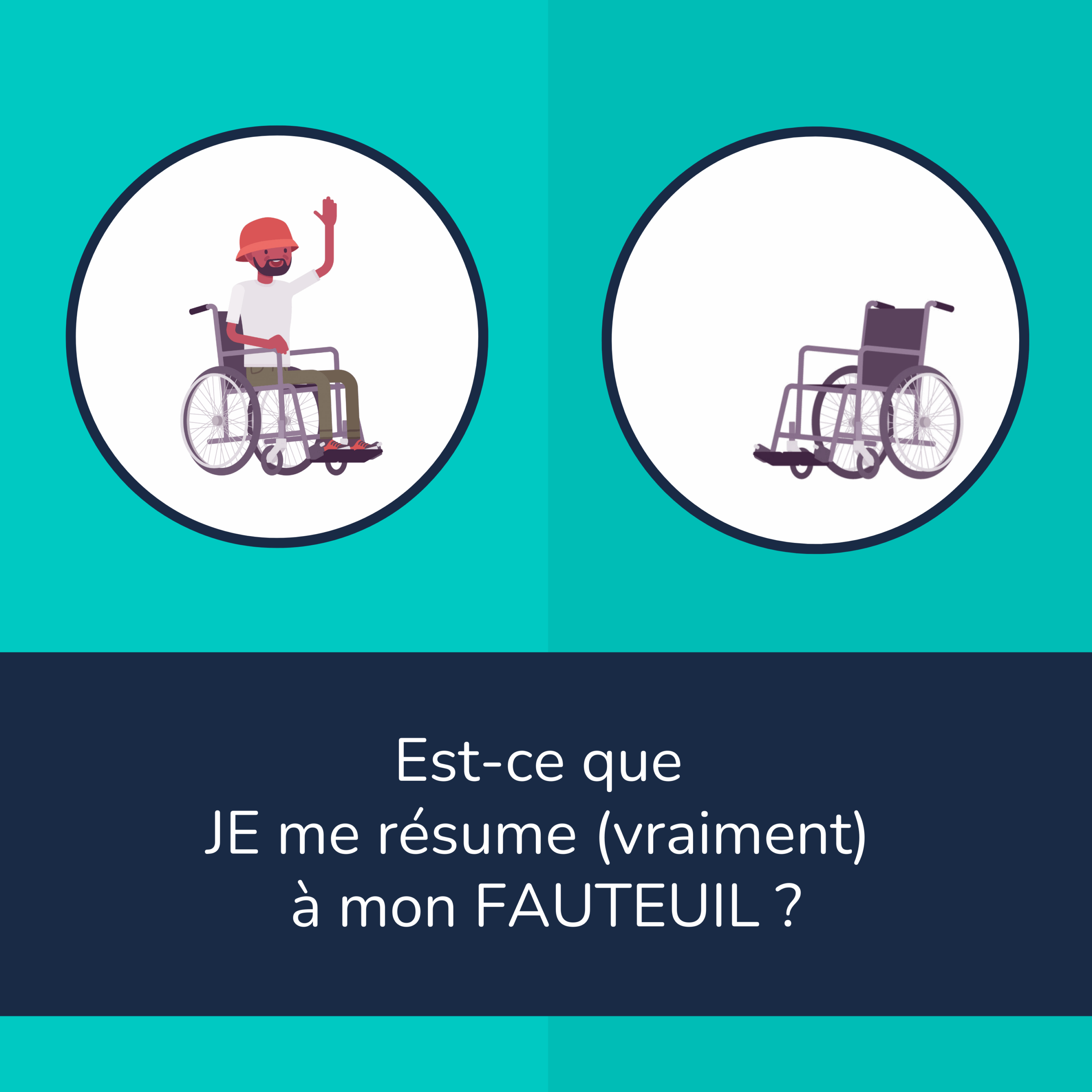 Être ou ne pas être résumé à son handicap, telle est la question qui réellement se pose ! Sojadis
