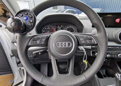 Installation d’une boule au volant sur Audi Q2