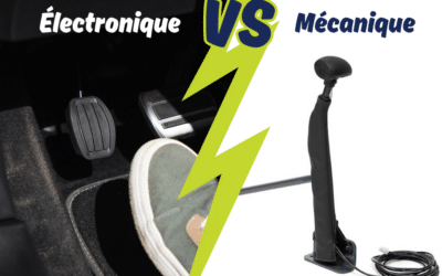 Aide à la conduite handicapé – électronique contre mécanique : le match