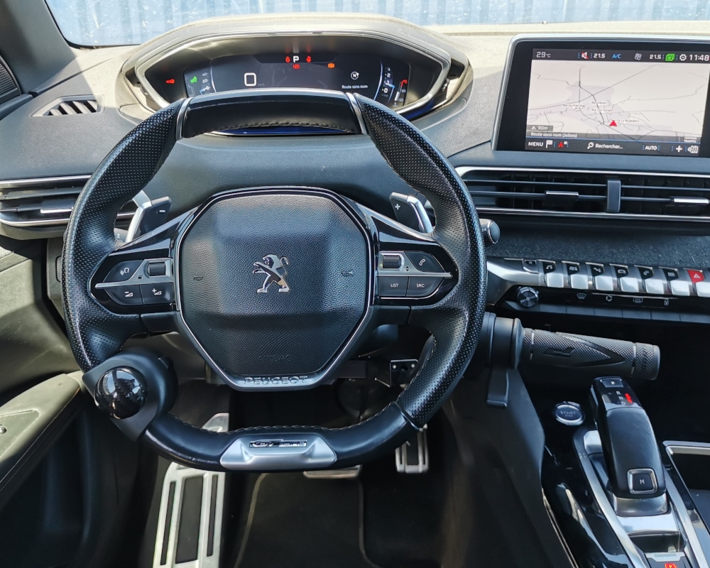 Peugeot car interior