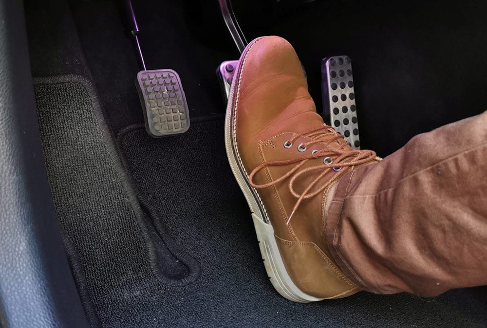 Left accelerator pedal on Mercedes C Class AMG