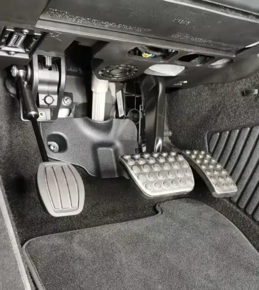 Rallonge De Pédale D'accélérateur Pour Voiture - Type Plancher - Améliore Le Confort De Conduite - Nylon Et Acier - Pour Petites Voitures Et SUV