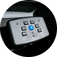 dispositif de commandes pour auto-école handiconduite